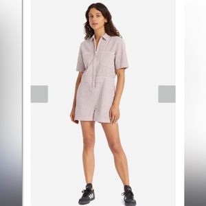 NWT BRIXTON MERSEY SHORT COVERALLS  SMALL